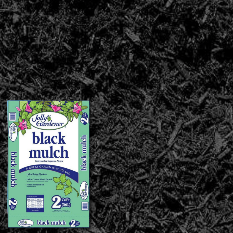 Jolly Gardener Black Bark Mulch 2 ft³ | Gilford Hardware