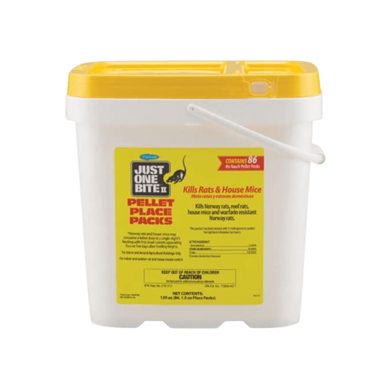 Just One Bite II Rat & Mice Killer Poison Pellet Packs 86-Pack. | Animal & Pet Repellents | Gilford Hardware & Outdoor Power Equipment