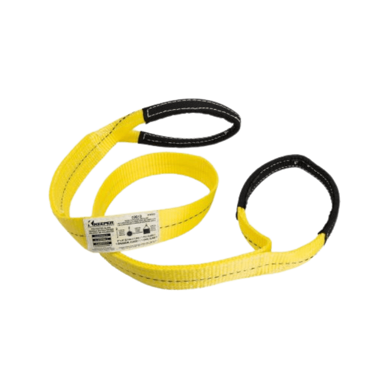 Keeper Black/Yellow Lifting Sling 6200 lb. 2" x 6' | Gilford Hardware