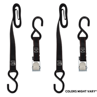 Thumbnail for Keeper Gray Tie Down 400 lb. 1 in. W x 6 ft. L  2-Pack. | Gilford Hardware