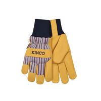 Thumbnail for Kinco Work Gloves Leather Knit Wrist | Gilford Hardware 