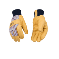 Thumbnail for Kinco Work Gloves Leather Knit Wrist | Gilford Hardware 
