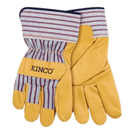 Thumbnail for Kinco Men's Pigskin Leather Palm Gloves  | Gilford Hardware