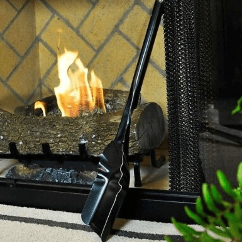 Lasting Traditions Black Powder Coated Steel Ash Shovel | Fireplace & Wood Stove Accessories | Gilford Hardware & Outdoor Power Equipment