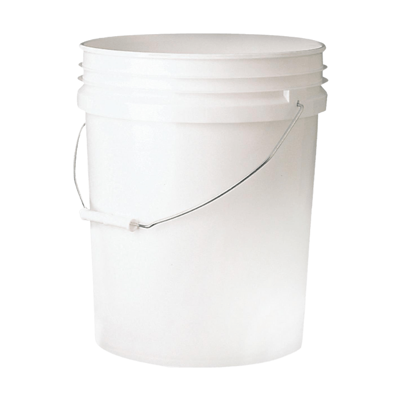 Utility Bucket, 5 Gallon, White