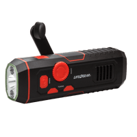 Thumbnail for Life + Gear Stormproof Crank Radio and Flashlight | Flashlights | Gilford Hardware