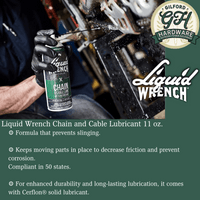 Thumbnail for Liquid Wrench Chain and Cable Lubricant 11 oz. | Lubricants | Gilford Hardware & Outdoor Power Equipment