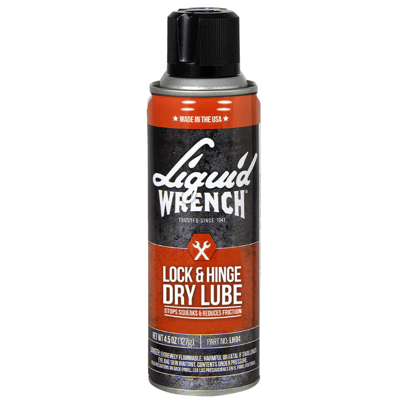 Liquid Wrench Dry Lubricant Lock and Hinge 4.5 oz. | Gilford Hardware