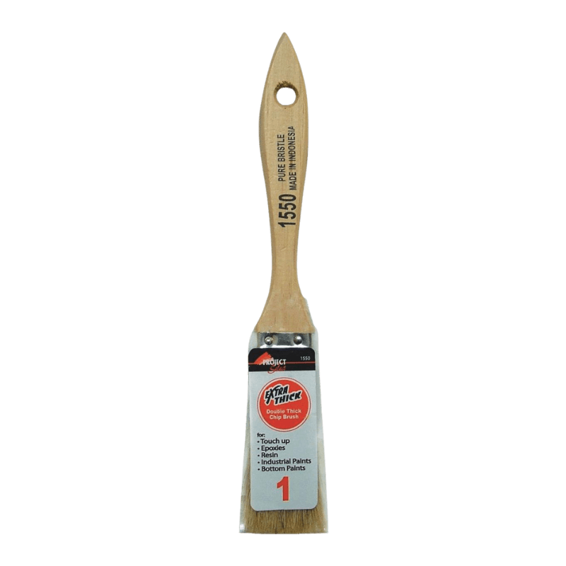 Linzer Double Thick Flat Chip Brush 1" | Gilford Hardware