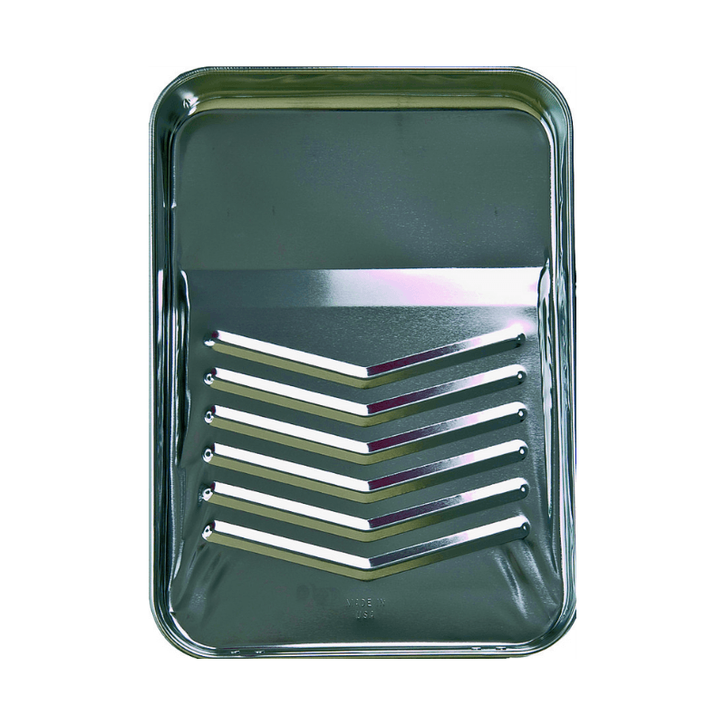 Lizner Shallow Metal Paint Tray 9" | Gilford Hardware