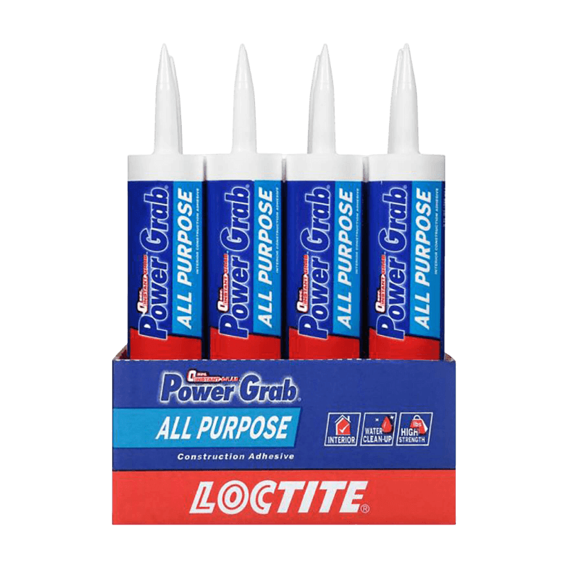 Loctite Power Grab Latex All-Purpose Construction Adhesive 9 oz. | Adhesive | Gilford Hardware & Outdoor Power Equipment