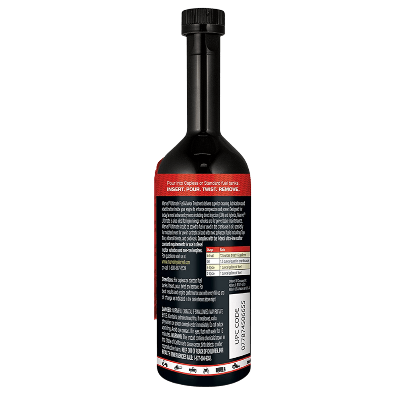 Marvel Ultimate Fuel & Motor Treatment 12-oz. | Vehicle Fuel System Cleaners | Gilford Hardware & Outdoor Power Equipment