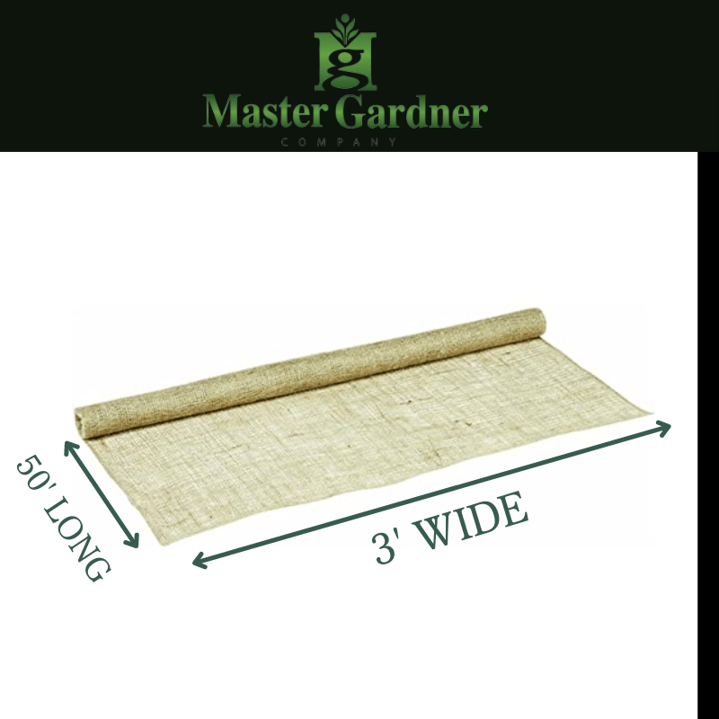 Master Gardener Natural Burlap Roll 3' x 50' | Gilford Hardware