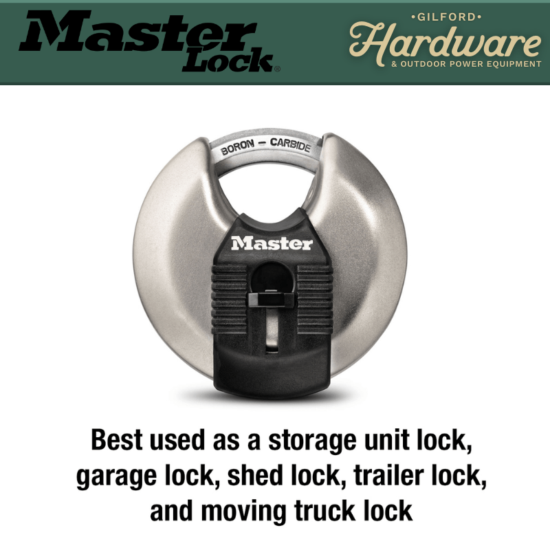 Master Lock Locking Shrouded Shackle Padlock 2-3/4 in. | Locks & Keys | Gilford Hardware & Outdoor Power Equipment
