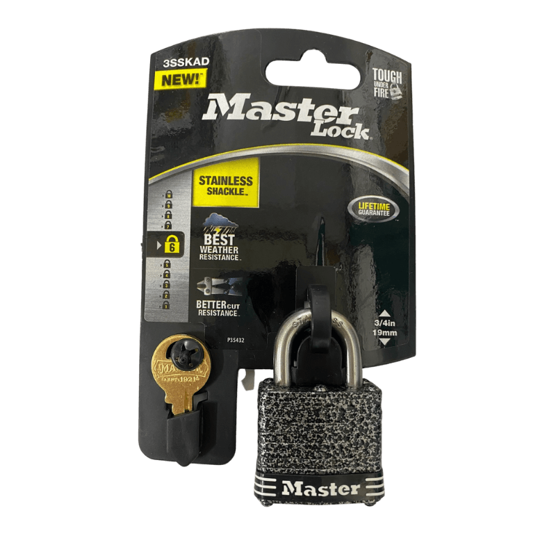 Master Lock Stainless Steel Laminated Padlock | Locks & Keys | Gilford Hardware & Outdoor Power Equipment