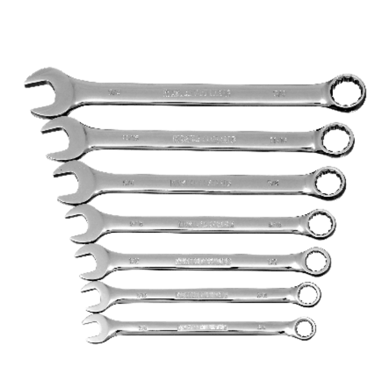 Master Mechanic SAE Combination Wrench Set 7-Pack.  | Gilford Hardware 