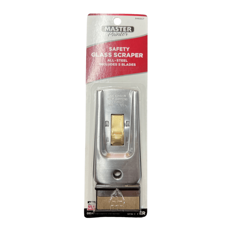 Master Painter Safe Glass Scraper | Gilford Hardware 