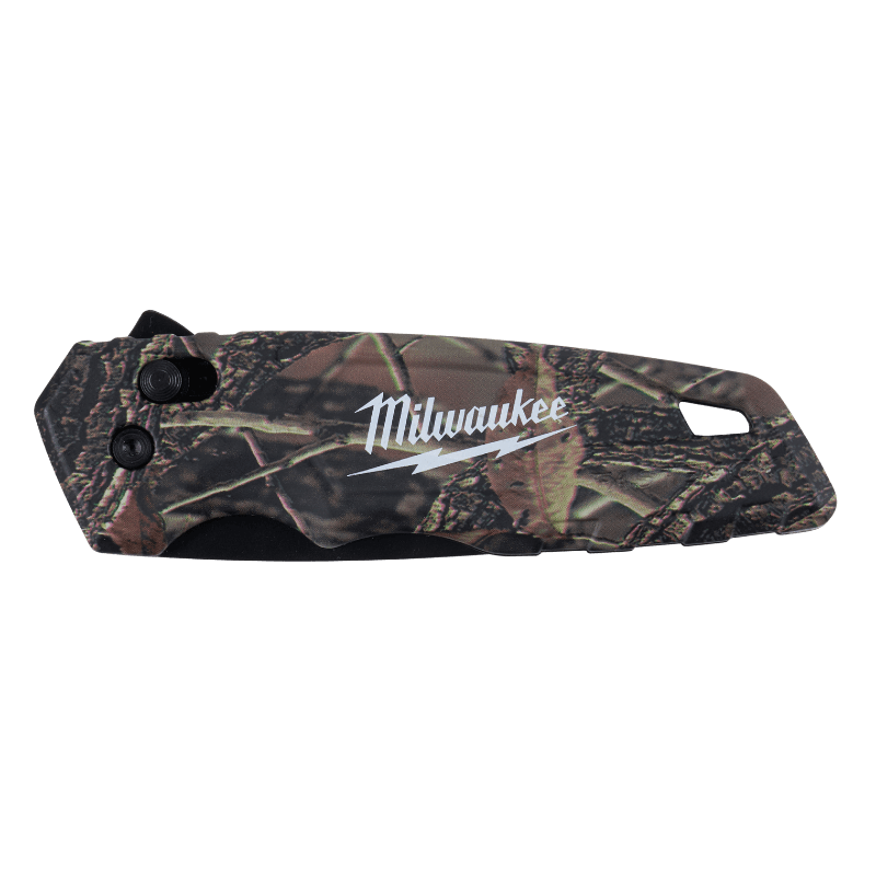 Milwaukee Fastback 7-3/4 in. Flip Spring Assisted Pocket Knife Camouflage. | Gilford Hardware 