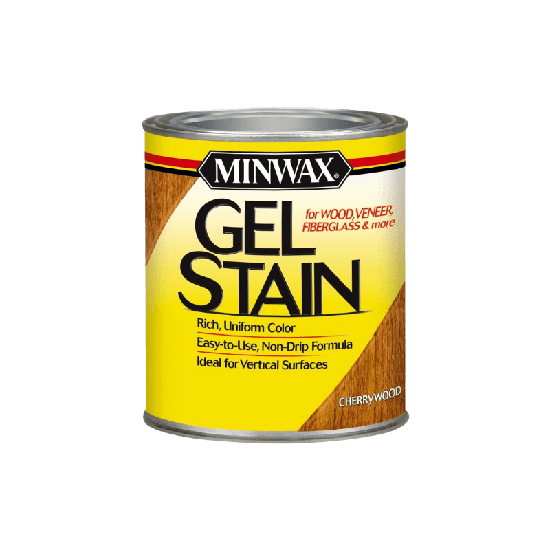 Minwax Gel Stain Oil-Based Semi-Transparent Cherrywood 1 qt. | Gilford Hardware 