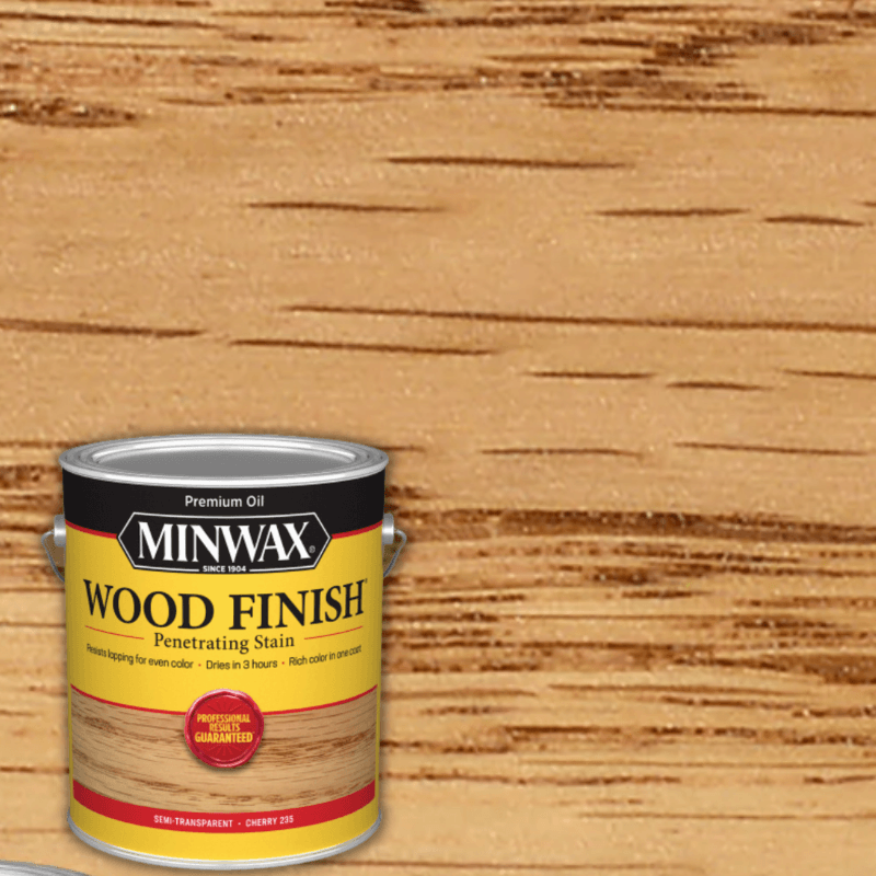 Minwax Oil-Based Wood Stain Semi-Transparent Cherry 1 Gal. | Gilford Hardware 