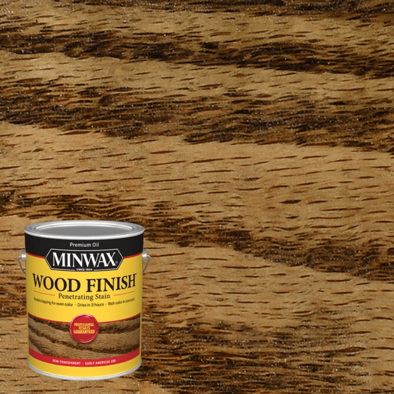 Minwax Oil-Based Wood Stain Semi-Transparent Early American 1 Gal. | Gilford Hardware 