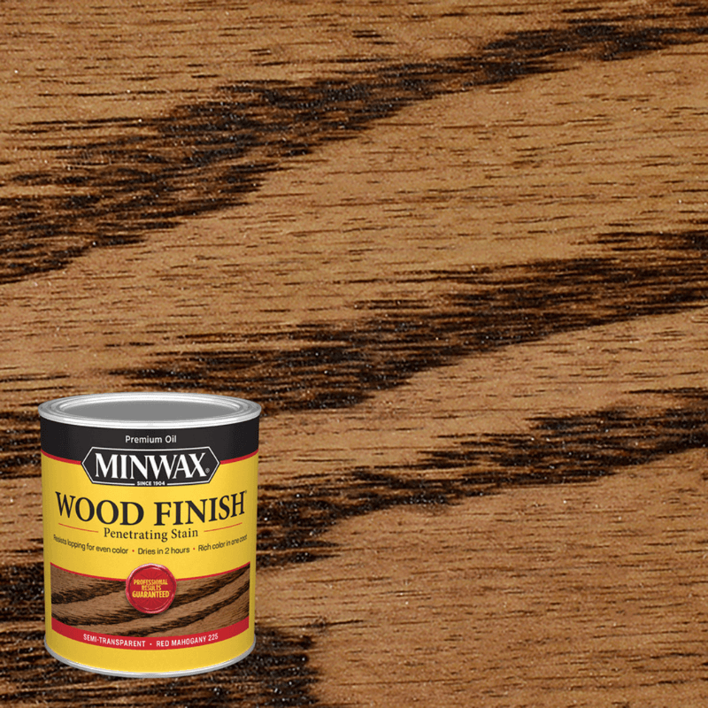 Minwax Oil Stain Semi-Transparent Mahogany 1 qt. | Stains | Gilford Hardware & Outdoor Power Equipment