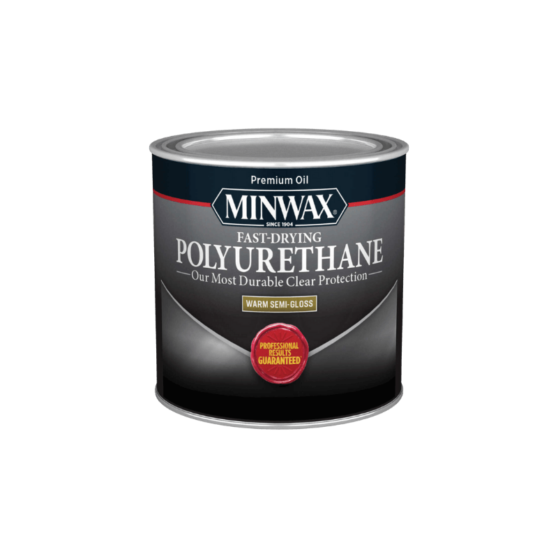 Minwax Polyurethane Oil Fast Drying Clear Semi-Gloss  0.5 pt. | Gilford Hardware