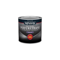 Thumbnail for Minwax Polyurethane Fast-Drying Clear Satin Clear 0.5 pt. | Stains | Gilford Hardware