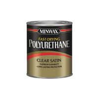 Thumbnail for Minwax Satin Clear Fast-Drying Polyurethane 1 qt. | Stains | Gilford Hardware & Outdoor Power Equipment