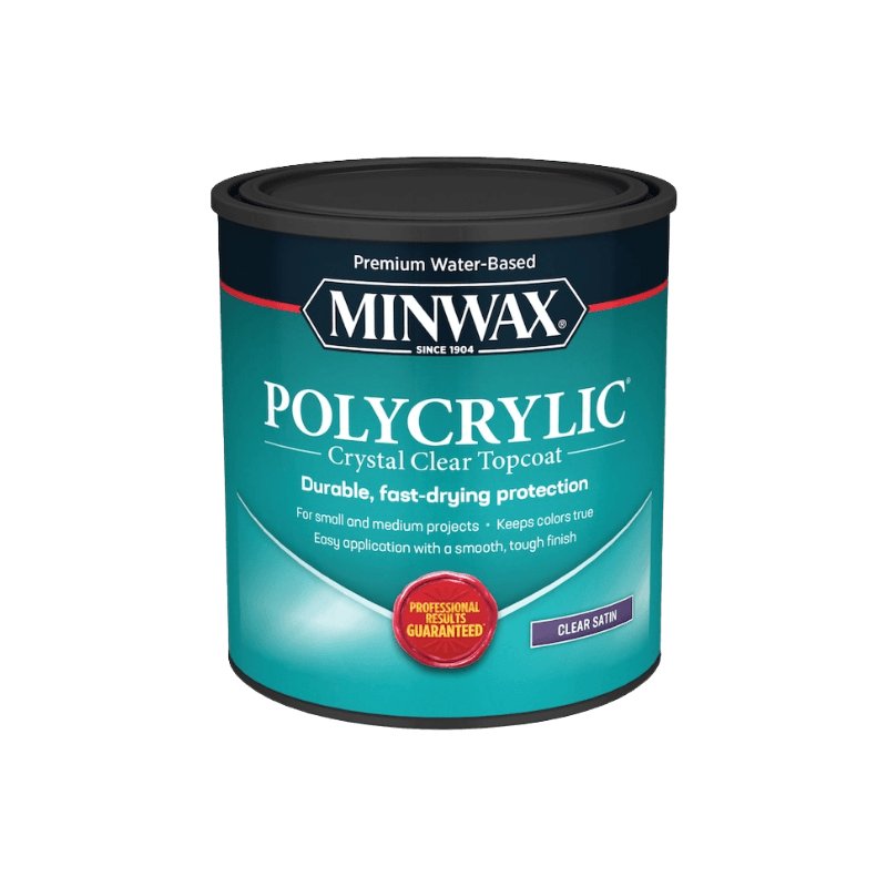 Minwax Satin Clear Polycrylic 1 qt. | Stains | Gilford Hardware & Outdoor Power Equipment
