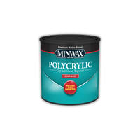 Thumbnail for Minwax Polycrylic Protective Finish Gloss Clear 0.5 pt. | Gilford Hardware