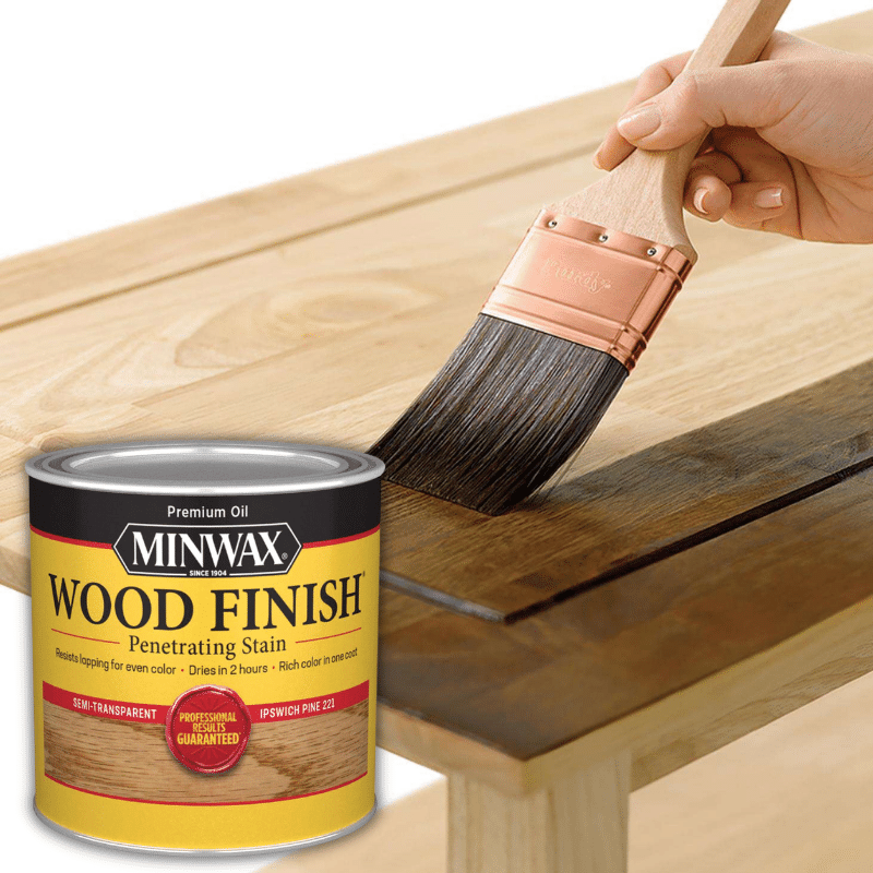 Minwax Oil-Based Wood Stain Semi-Transparent Ipswich Pine 0.5 pt. | GH