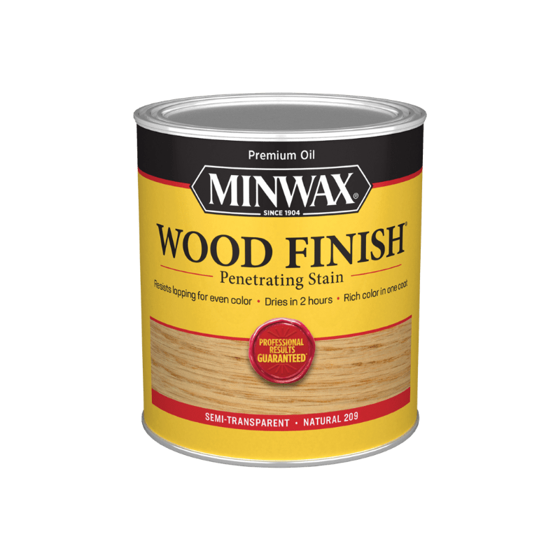 Minwax Semi-Transparent Natural Oil Wood Stain 1 qt. | Gilford Hardware 