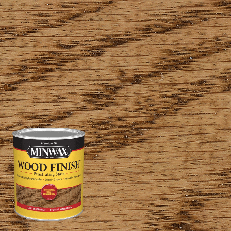 Minwax Oil Stain Semi-Transparent Special Walnut 0.5 pt. | Stains | Gilford Hardware & Outdoor Power Equipment