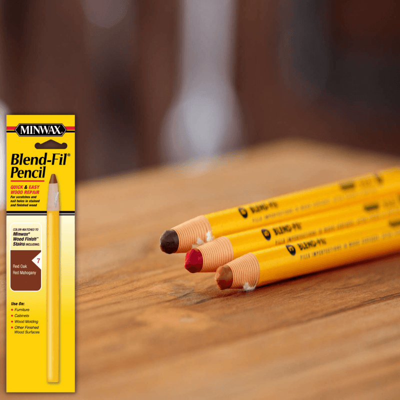 Easily Repair Wood Scratches with Minwax Blend-Fil Pencil