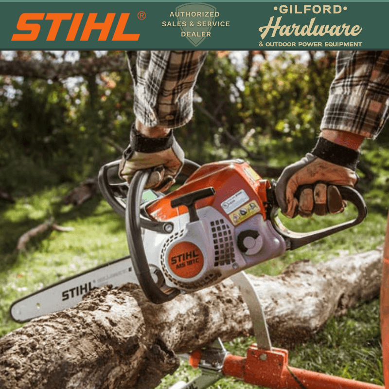 STIHL MS 181 CB-E 16" Bar Chainsaw | Gilford Hardware 