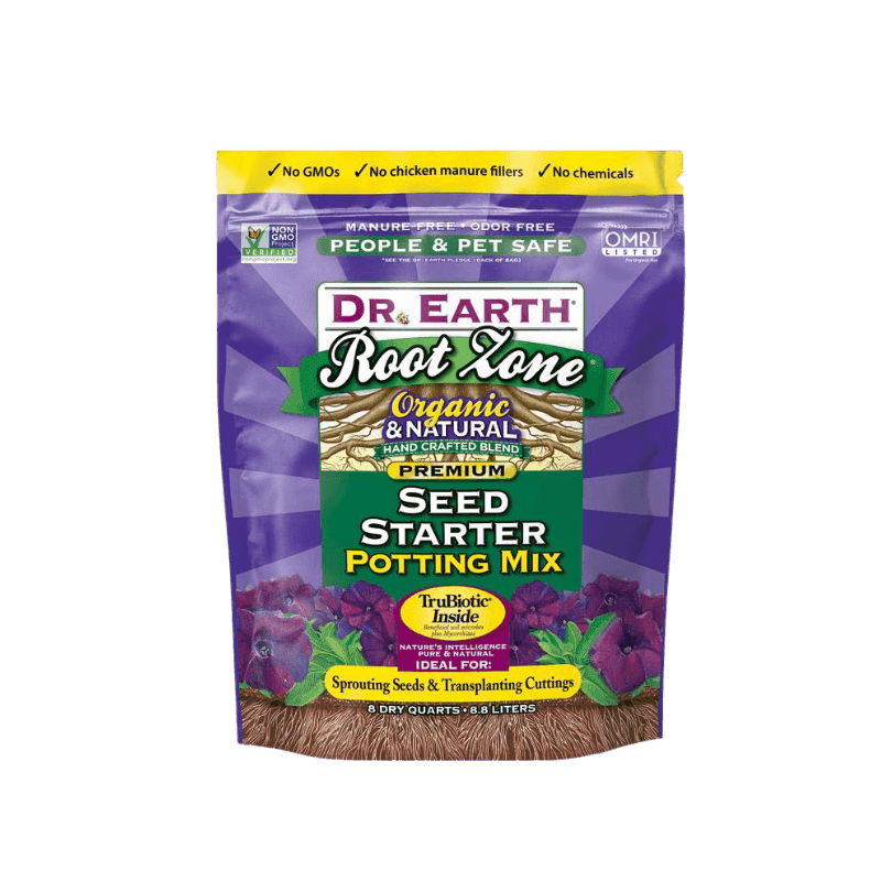 Dr. Earth Root Zone Organic Seed Starter Mix 8 qt. | Lawn & Garden/Farm | Gilford Hardware