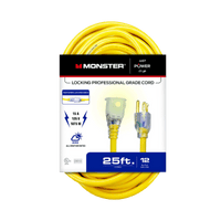 Thumbnail for Monster Indoor/Outdoor Extension Cord 12/3 SJTW 25' | Gilford Hardware