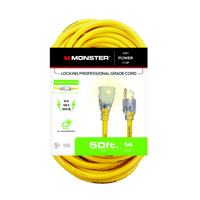 Thumbnail for Monster Indoor and Outdoor Extension Cord 14/3 50' | Gilford Hardware