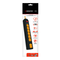 Thumbnail for Monster Power Strip 7 Outlet/Surge Protector 4 ft. | Gilford Hardware