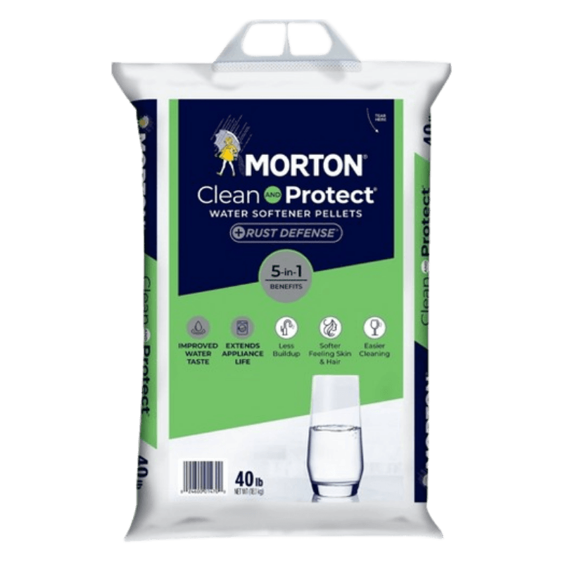 Morton Salt Rust Remover Water Softener Salt Pellets 40 lb. | Gilford Hardware