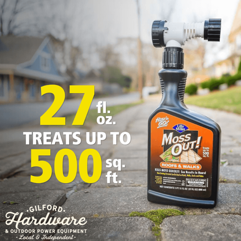 Moss Out Roof and Walkway Moss Killer Concentrate 27 oz. | Gilford Hardware