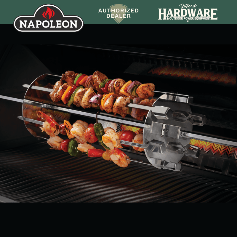 Napoleon Rotisserie Shish-Kebab Skewer Set | Food Sticks & Skewers | Gilford Hardware & Outdoor Power Equipment