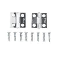 Thumbnail for National Hardware Narrow Hinge Zinc-Plated 1 in. L 2-Pack. | Hardware | Gilford Hardware & Outdoor Power Equipment