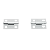 Thumbnail for National Hardware Narrow Hinge Zinc-Plated 1 in. L 2-Pack. | Hardware | Gilford Hardware & Outdoor Power Equipment