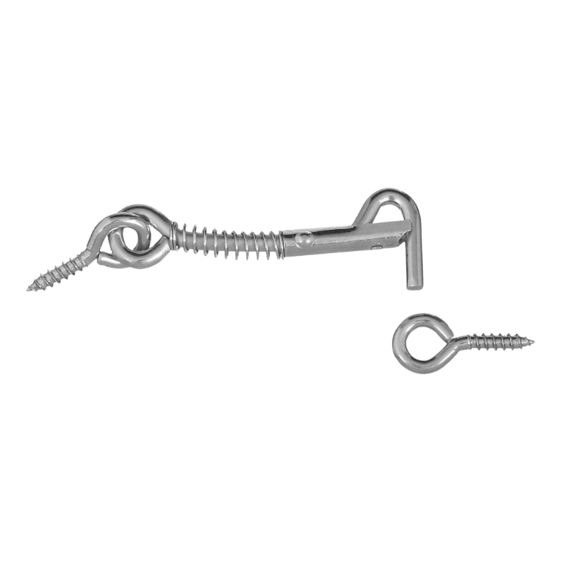National Hardware Safety Hook and Eye Steel 2-1/2 in. | Hook and Loop Fasteners | Gilford Hardware & Outdoor Power Equipment