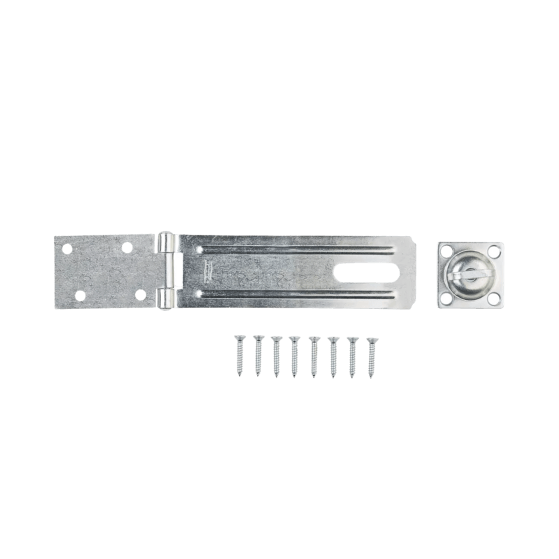 National Hardware Swivel Staple Safety Hasp Zinc-Plated | Gilford Hardware