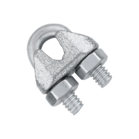 Thumbnail for National Hardware Wire Cable Clamp 10-Pack. | Gilford Hardware