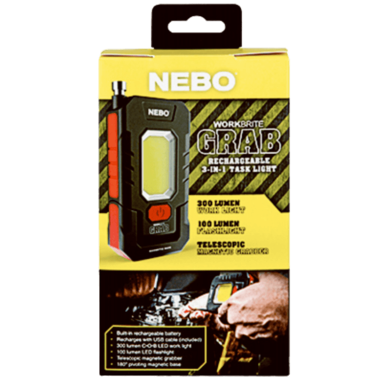Nebo Worklight Grab Rechargeable Pocket Work Light | Worklight | Gilford Hardware & Outdoor Power Equipment