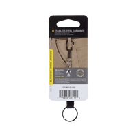 Thumbnail for Nite Ize SlideLock Black Carabiner Key Ring 1.5 in. | Keychains | Gilford Hardware & Outdoor Power Equipment